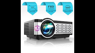 Egate I9 Pro-Max Full Hd 1080P Budget Projector Projector Under 10000