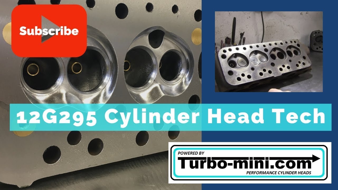 Classic Mini Cooper 12G295 cylinder heads. Absolutely everything you