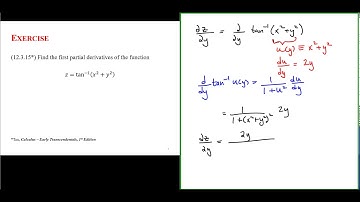 Partial Derivatives of Arctan