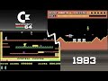 Top 50 commodore 64 c64 games of 1983  in under 10 minutes