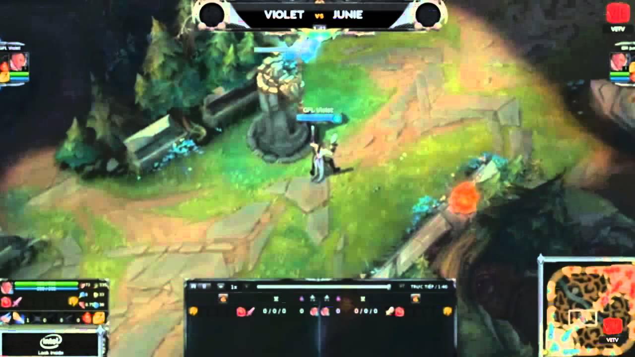 GPL Mùa Xuân 2015 All Star Junie vs Violet
