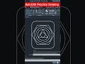 AutoCAD Practice Drawing Just In 1 Minute