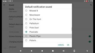 Notification sounds