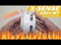 Xsense xs01wt  capteur de fume connect autonome