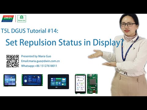 DWIN T5L DGUS Tutorial #14: Set the Repulsion Status in Display?