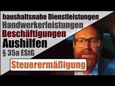 § 35a EStG - Handwerkerleistungen