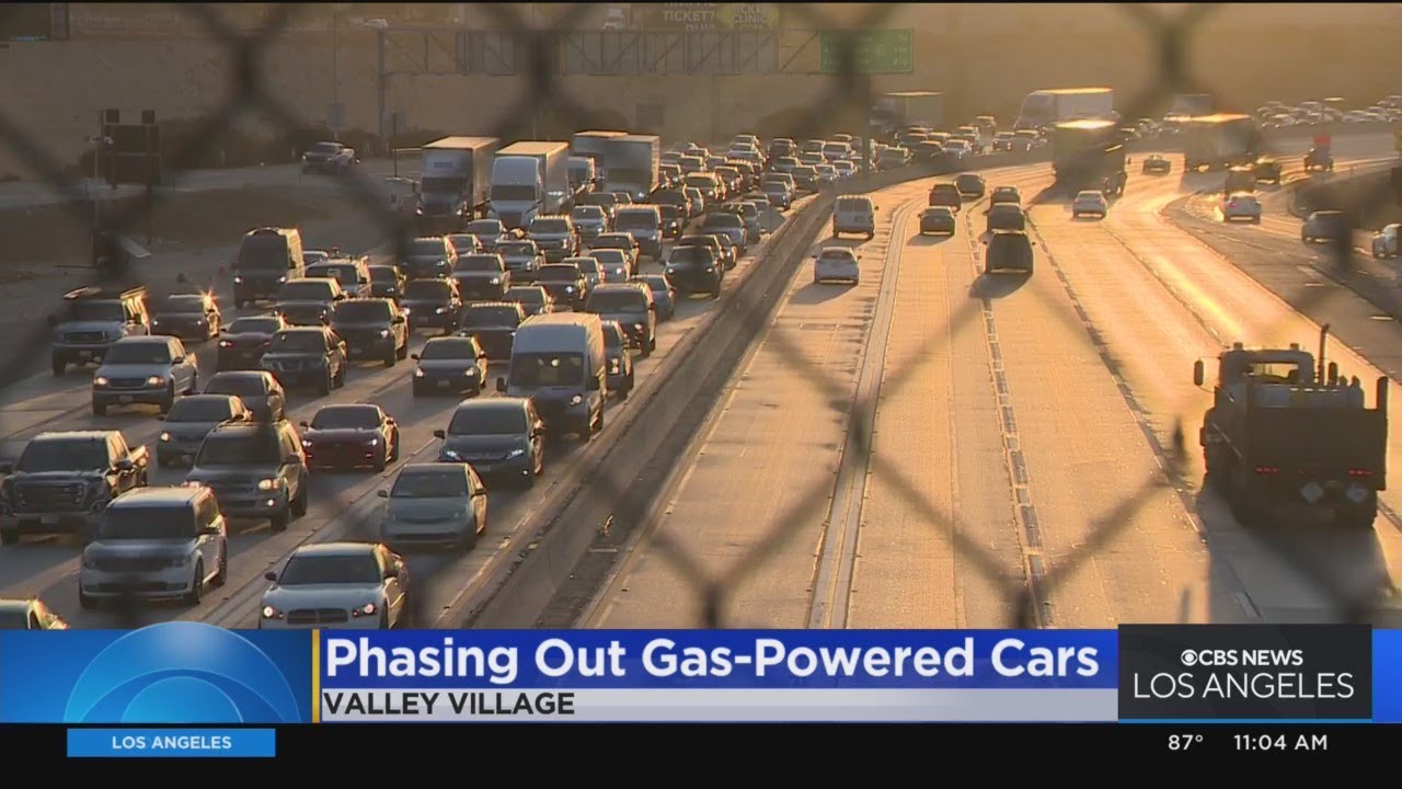California planning to phase out gaspowered vehicles by 2035 YouTube