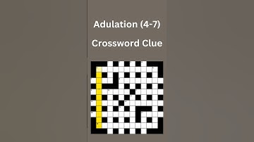 Adulation (4-7) Crossword Clue #crossword #crosswordpuzzles