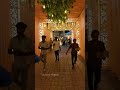 Entrance decoration in marriage function reception