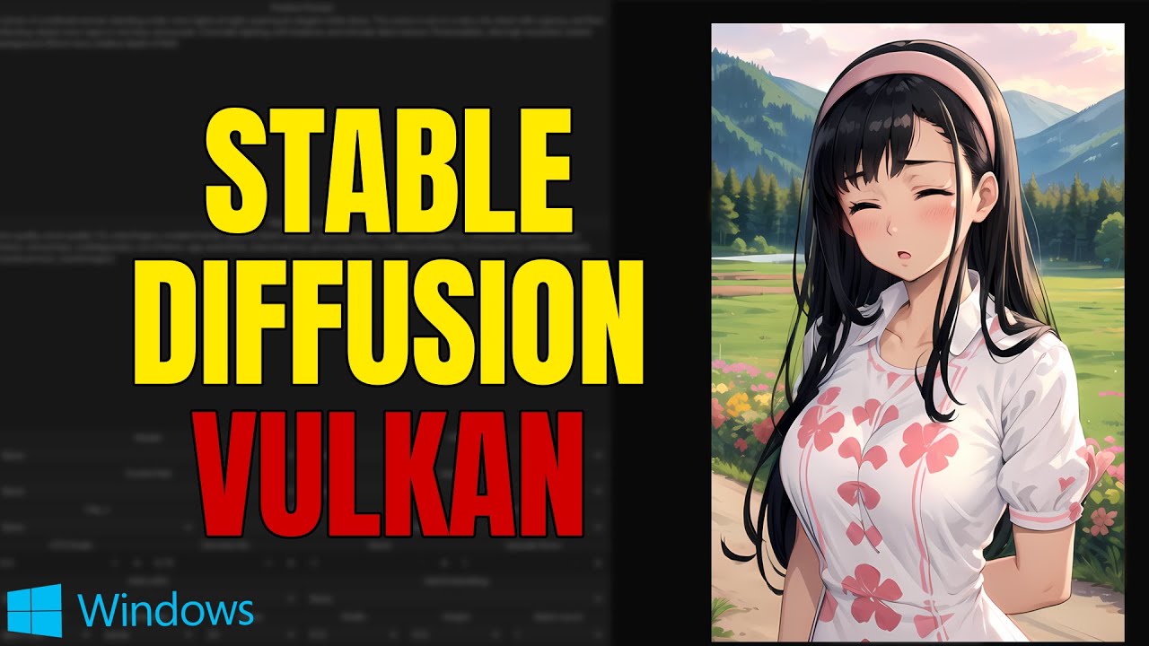 Running Stable Diffusion on any GPU - Windows - YouTube