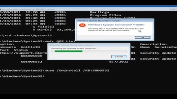 How to Roll Back a Windows Update on Windows Server Using Command Prompt
