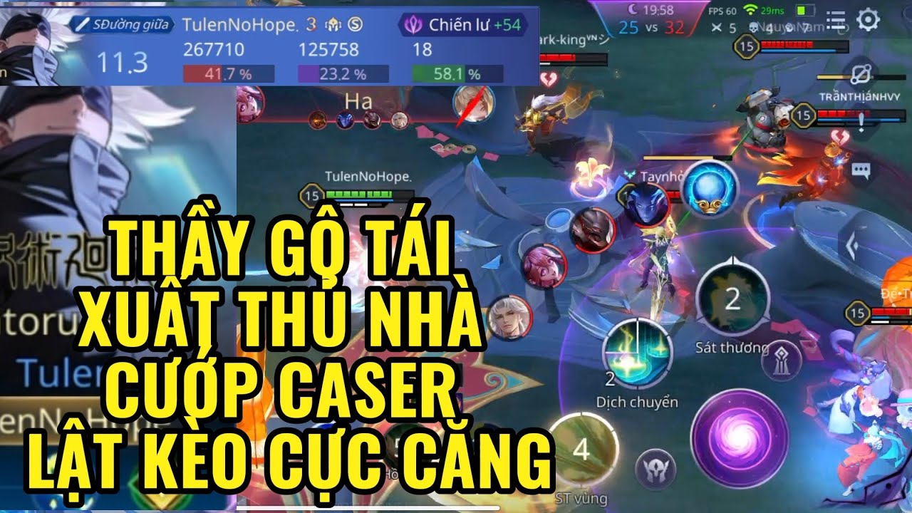 Thầy GỘ tái xuất bình nguyên vô tận THỦ NHÀ CƯỚP CEASER LẬT KÈO CỰC HAY