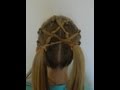 Fun knotted accent  pigtails  bonita hair do