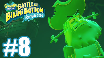 SpongeBob Battle for Bikini Bottom Rehydrated - Gameplay Walkthrough Part 8