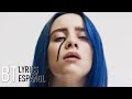 Billie Eilish - when the party's over (Lyrics + Español) Video Official