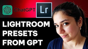 How to Extract & Convert Lightroom Presets Using ChatGPT