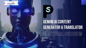 Knowband PrestaShop Gemini AI Content Generator & Translator - Functional Overview
