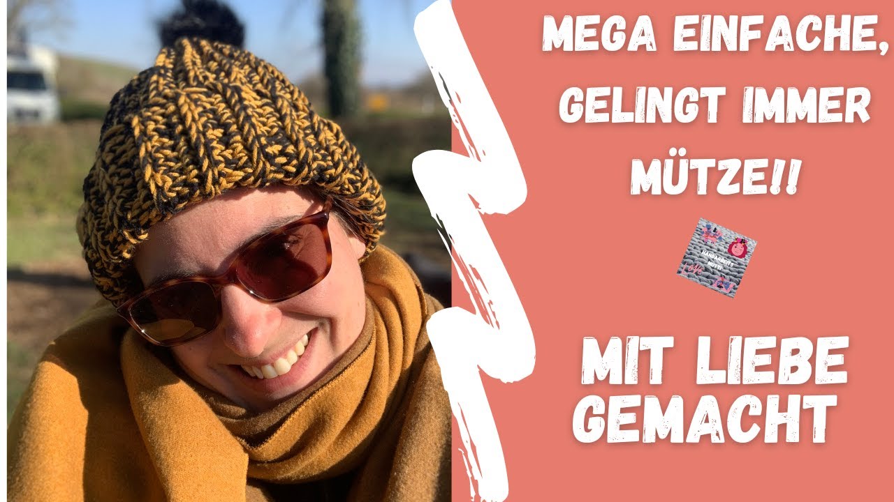Mega einfache Mütze, gelingt garantiert!
