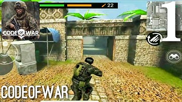 Code of War Gun Shooting Gameplay Part 1 : Android Gameplay - 2023