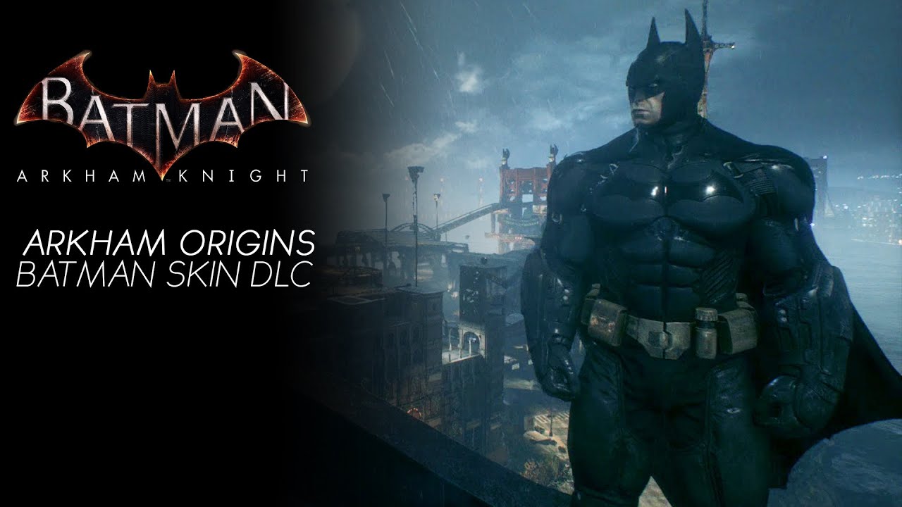 Batman Arkham Knight - Arkham Origins Batman Skin DLC Gameplay (August  Update) Showcase - YouTube