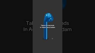 Solidworks vs Adam.new/cadam AirPods #cad #solidworks #prompt #airpods #engineering