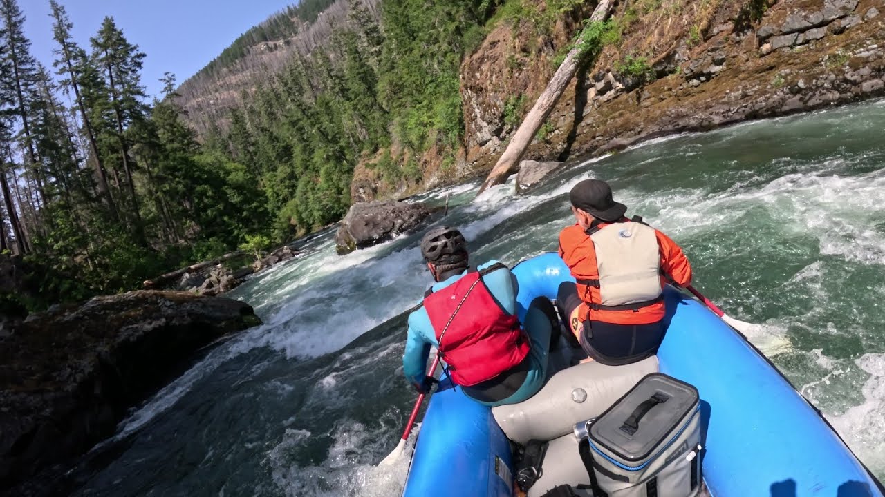 North Umpqua River Pinball Rapid