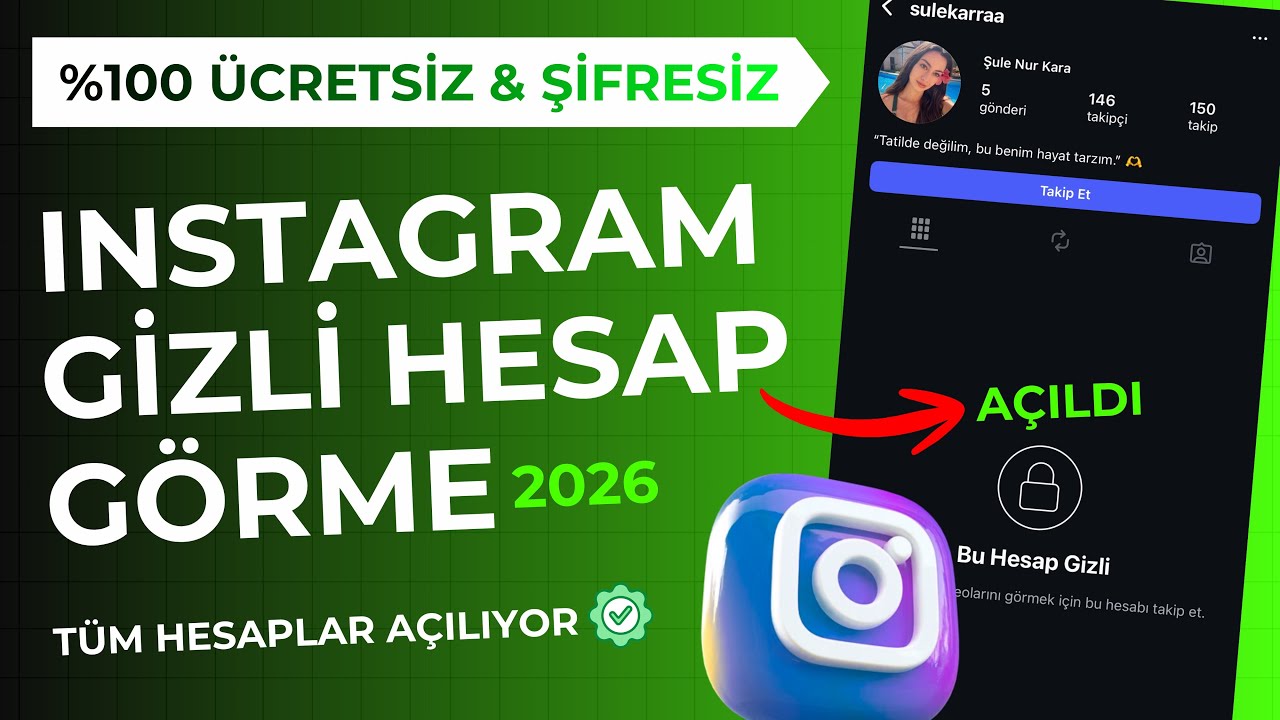 İNSTAGRAM GİZLİLİK HESAP GÖRME 2026 (ÜCRETSİZ İNSTAGRAM GİZLİ HESAP GÖRME)