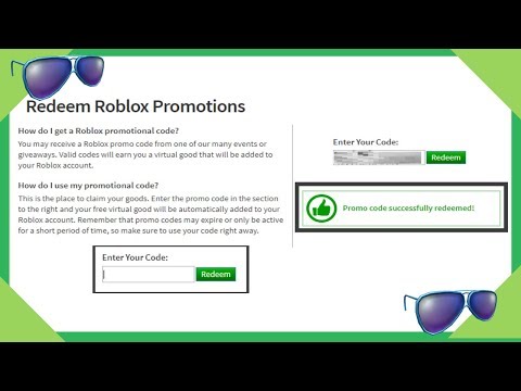 Roblox Working Promo Code 2019 Youtube - roblox new promo code 2019 free glasses youtube