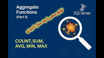 009 - Aggregate Functions (Part 3) | COUNT, SUM, AVG, MAX, MIN