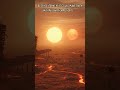 what if earth had 2 suns #space #universe #trending #ytshorts #whatif