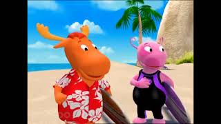 Los Backyardigans pero diciendo solo palabras radicales