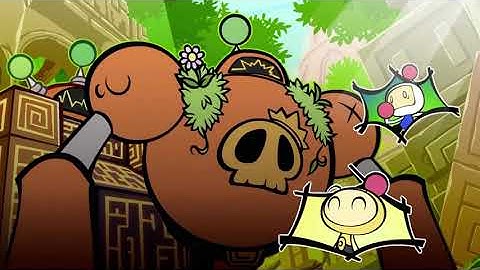 Super Bomberman R (NSW) - Planet Timbertree [No Commentary]