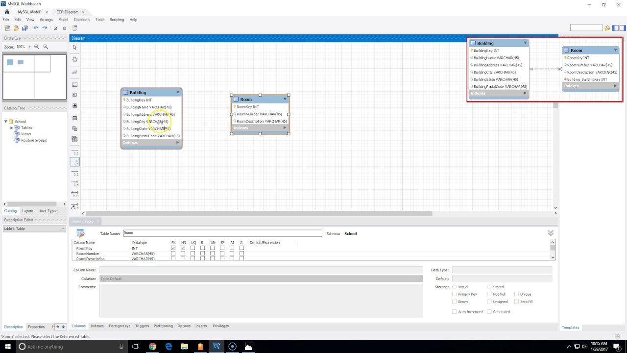 Creating ERD Example - YouTube