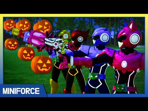 The Pumpkin Backstabbers 🎃 Halloween Trick Or Treat Special 👻⚡️🤖 Best Episodes of Miniforce