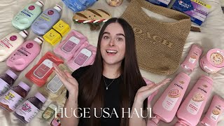 HUGE USA HAUL🇺🇸 Target, Walmart, Bath &amp; body works, TJMaxx, Sephora