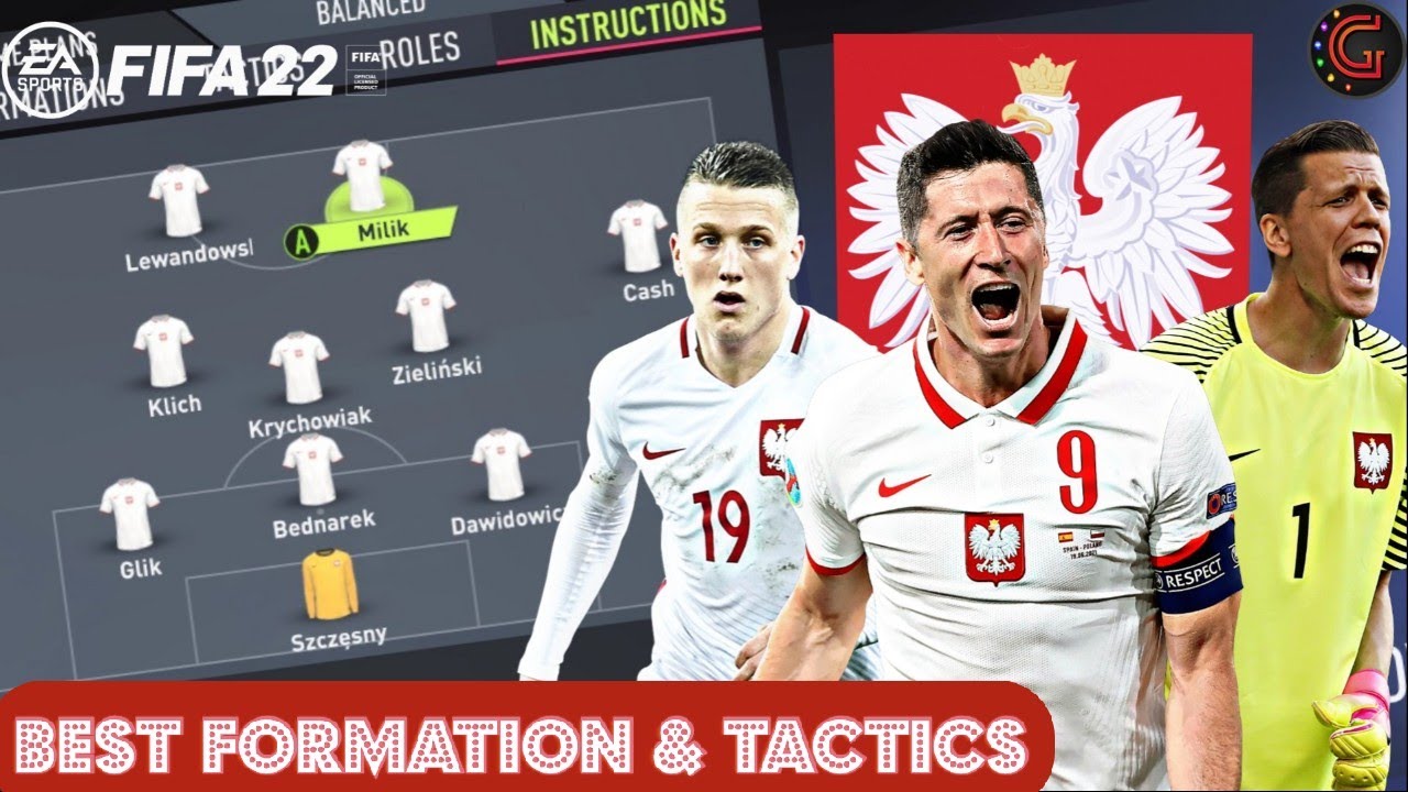FIFA 22 Poland team Best formation, tactics & instructions - YouTube