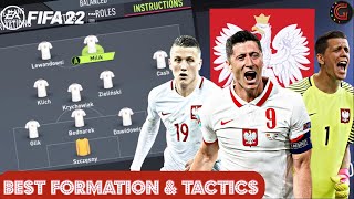 FIFA 22 Poland team Best formation, tactics & instructions