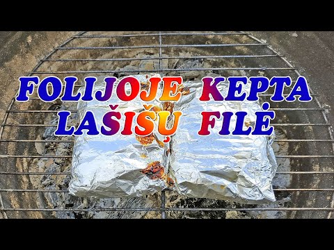 Video: Kaip Iškepti Lašišos Kepsnį Orkaitėje