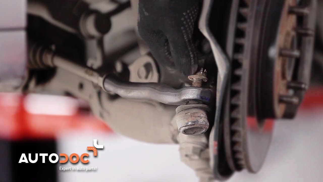 How to change tie rod end / track rod end on LEXUS IS 2 TUTORIAL