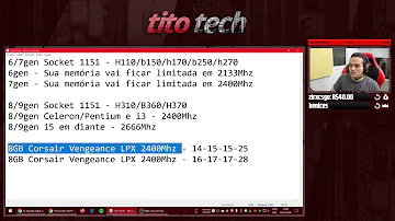 Como ativar frequência máxima da memória RAM?