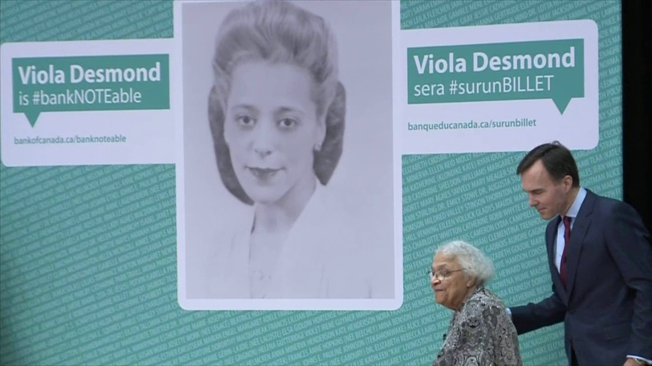 Video: Viola Desmond to be first Canadian woman to grace face of ...