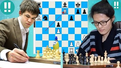 Magnus Carlsen vs Hou Yifan 13