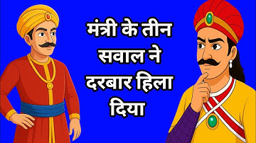 मंत्री के तीन सवाल ने दरबार हिला दिया | Akbar Birbal ki kahani | Akbar Birbal 
