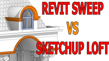 Revit 2023 Sweep dùng dễ dàng và tiện lợi như Sketchup Loft