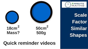 How to work with scale factor - mass of mathematically similar shapes