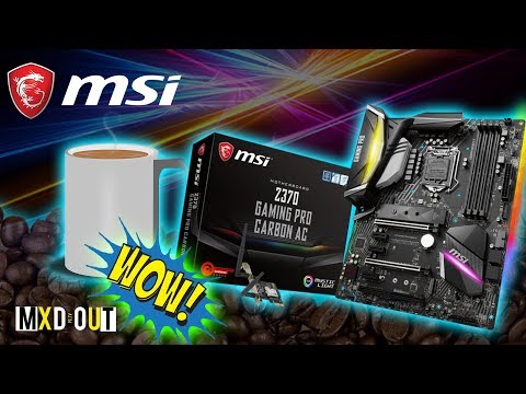 MSI Z370 Gaming Pro Carbon AC Coffee Lake Motherboard