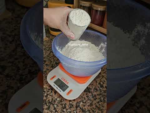عبار الدقيق بكأس العنبة