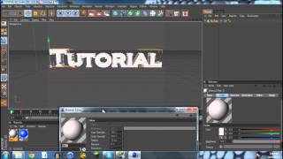 Cinema 4d: 3D & Multi Colored Text