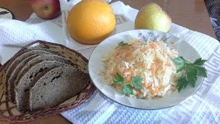 Квашеная капуста.Бабушкин рецепт.Классический.