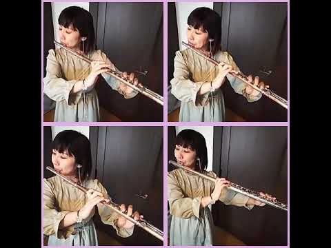 フルートカルテットで♪さくら♪～森山直太朗